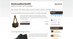 Desktop Screenshot of bestleatheroutfit.com
